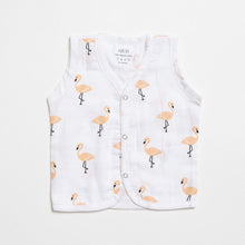 Load image into Gallery viewer, Muslin Jabla set - Tropical flamingo (2 Pcs)