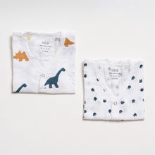 Load image into Gallery viewer, Muslin Jabla set -Little Dino (2 Pcs)