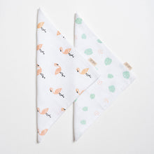 Load image into Gallery viewer, Muslin Washcloth - Tropical Flamingo