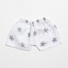 Load image into Gallery viewer, Muslin Shorts - Peach Smiley Star