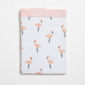 Nursing Apron - Tropical Flamingo