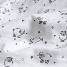 Load image into Gallery viewer, Muslin Swaddle - Counting Sheep

