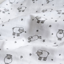 Load image into Gallery viewer, Muslin Swaddle - Counting Sheep