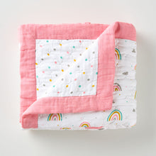 Load image into Gallery viewer, Baby Quilt - Follow the Rainbow