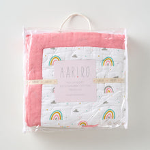 Load image into Gallery viewer, Baby Quilt - Follow the Rainbow