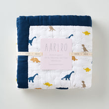 Load image into Gallery viewer, Baby Quilt - Little Dino