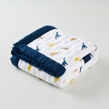 Load image into Gallery viewer, Baby Quilt - Little Dino