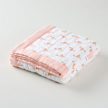 Load image into Gallery viewer, Baby Quilt - Tropical Flamingo