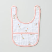 Load image into Gallery viewer, Classic Muslin Bib - Honey Bunny