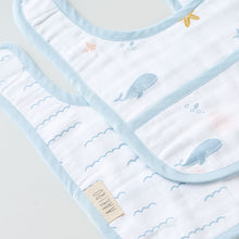 Load image into Gallery viewer, Classic Muslin Bib - Under the Sea