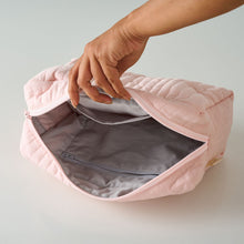 Load image into Gallery viewer, Quilted Pouch - Baby Pink