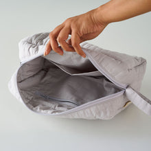 Load image into Gallery viewer, Quilted Pouch - Grey