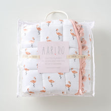 Load image into Gallery viewer, Round Playmat - Tropical Flamingo