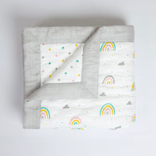 Load image into Gallery viewer, Baby Quilt - Follow the Rainbow