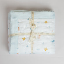 Load image into Gallery viewer, Baby Quilt - Under the sea