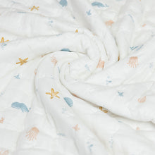 Load image into Gallery viewer, Baby Quilt - Under the sea