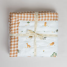 Load image into Gallery viewer, Baby Quilt - Wild Safari