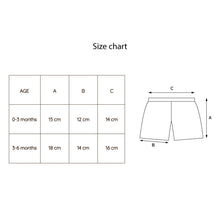 Load image into Gallery viewer, Muslin Shorts - Under the Sea (3pcs)