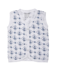 Load image into Gallery viewer, Muslin Jabla set - Nautical (2 Pcs)