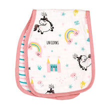 Load image into Gallery viewer, Burp cloth - Believe in Unicorn