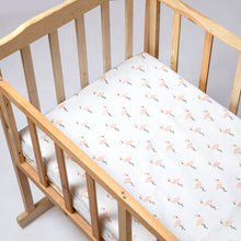 Load image into Gallery viewer, Crib Bedding- Tropical Flamingo