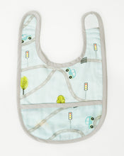 Load image into Gallery viewer, Classic Muslin Bib - Let's travel