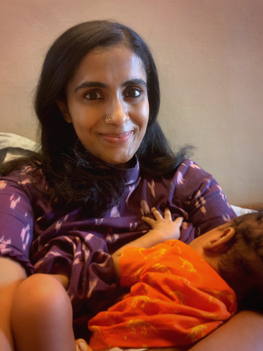 Breastfeeding journey of Aarabi Veeraraghavan