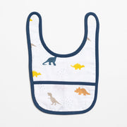 Classic Muslin Bib - Little Dino