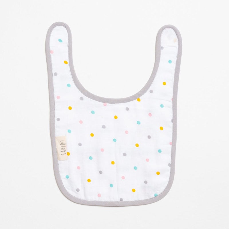 Classic Muslin Bib - Follow the Rainbow