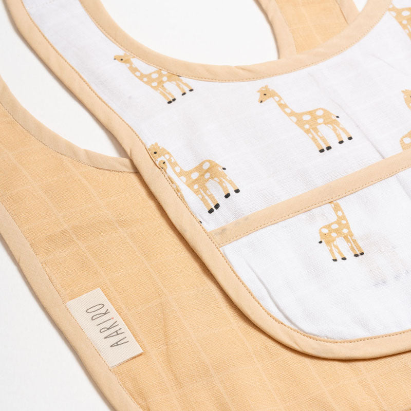 Classic Muslin Bib - Stand Tall