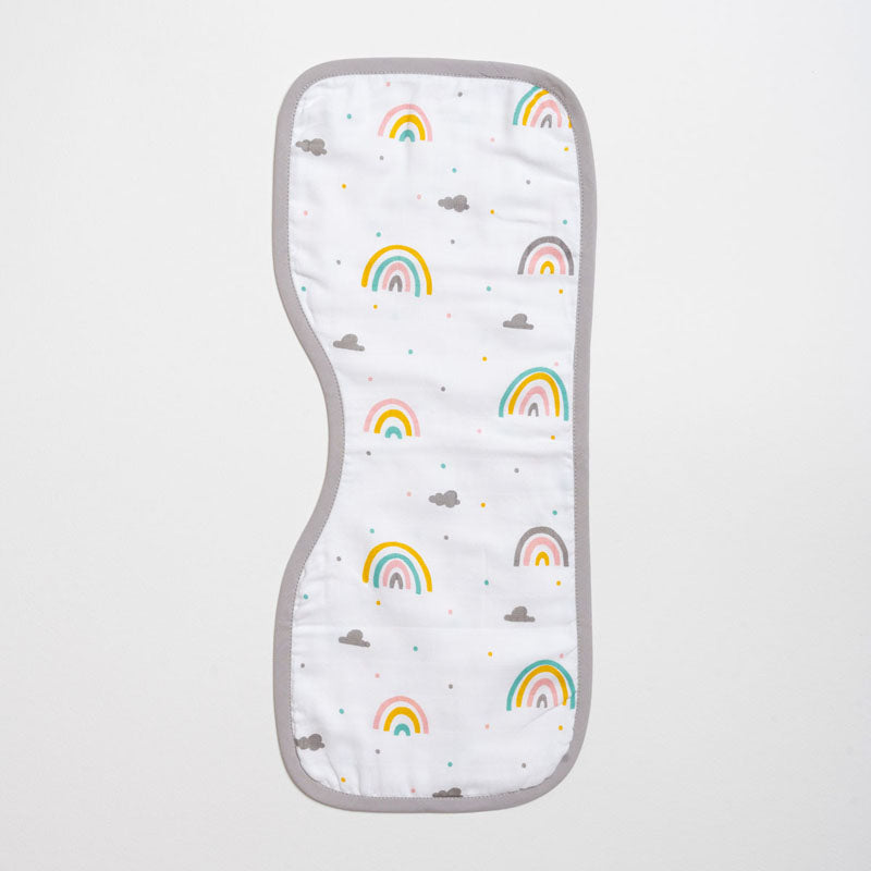Burp cloth - Follow the Rainbow