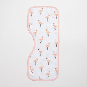 Burp cloth - Tropical Flamingo