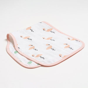 Burp cloth - Tropical Flamingo