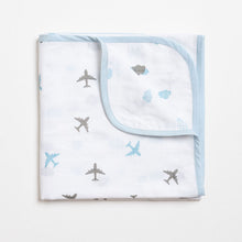Load image into Gallery viewer, Reversible Muslin Blanket - Dream Big
