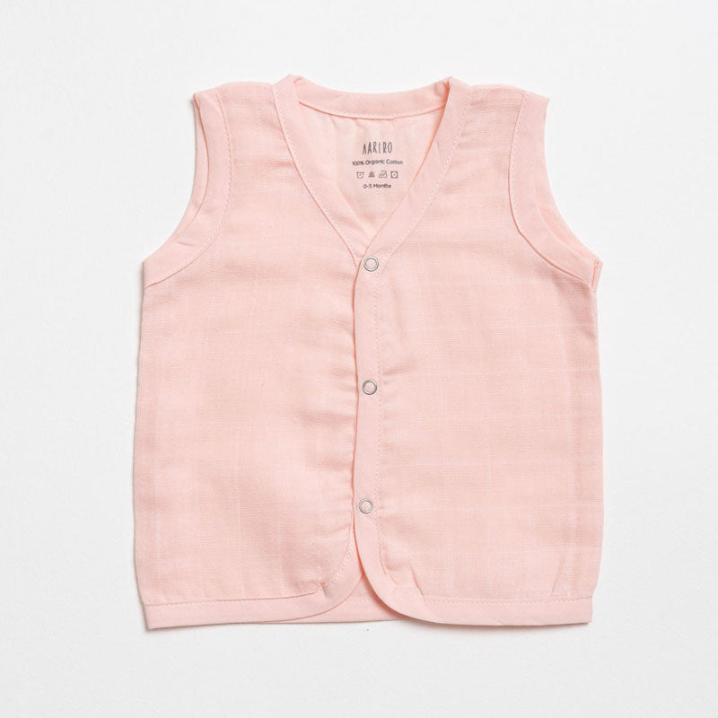 Muslin Jabla set -Tropical flamingo (3 Pcs)