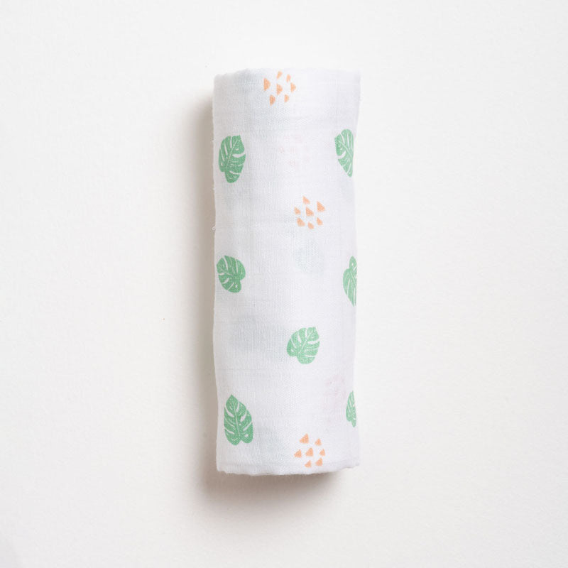 Muslin Swaddle - Tropical Flamingo