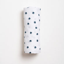 Load image into Gallery viewer, Muslin Swaddle - Little Dino

