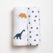 Muslin Swaddle - Little Dino