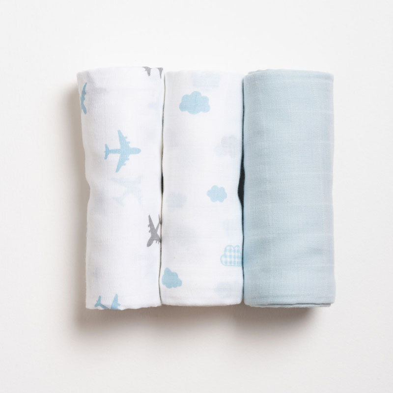 Muslin Swaddle - Dream Big (Set of 3)