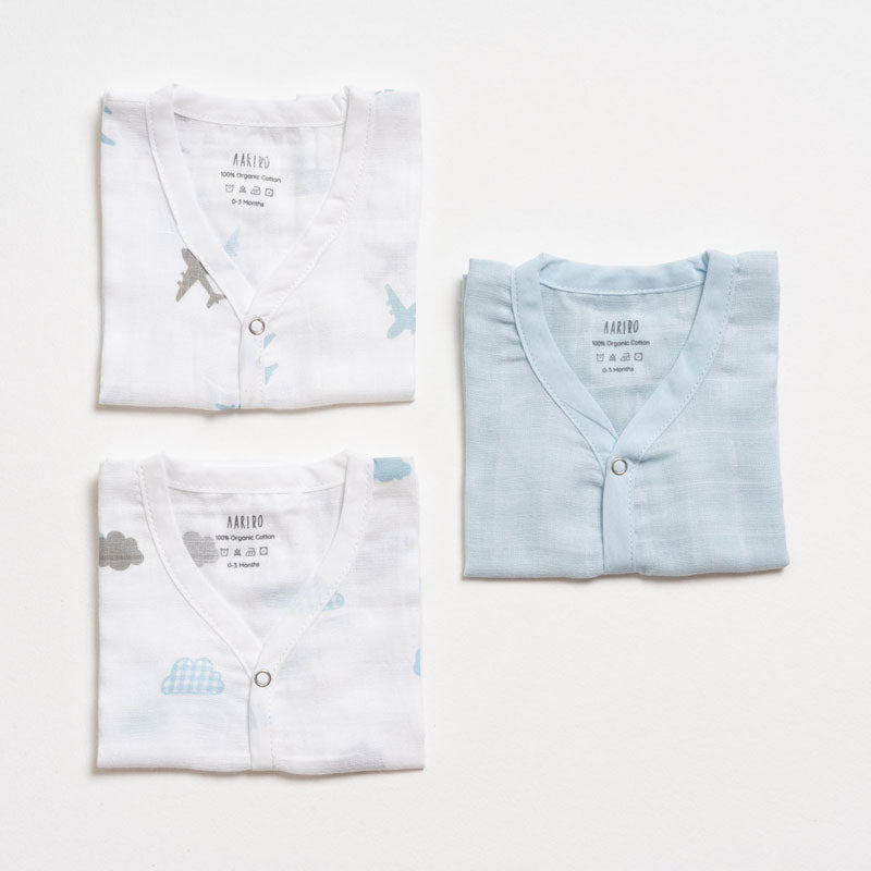 Muslin Jabla set - Dream big (3 Pcs)