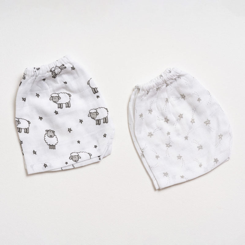 Muslin Shorts - Counting sheep