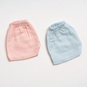 Muslin Shorts - Blue Pink