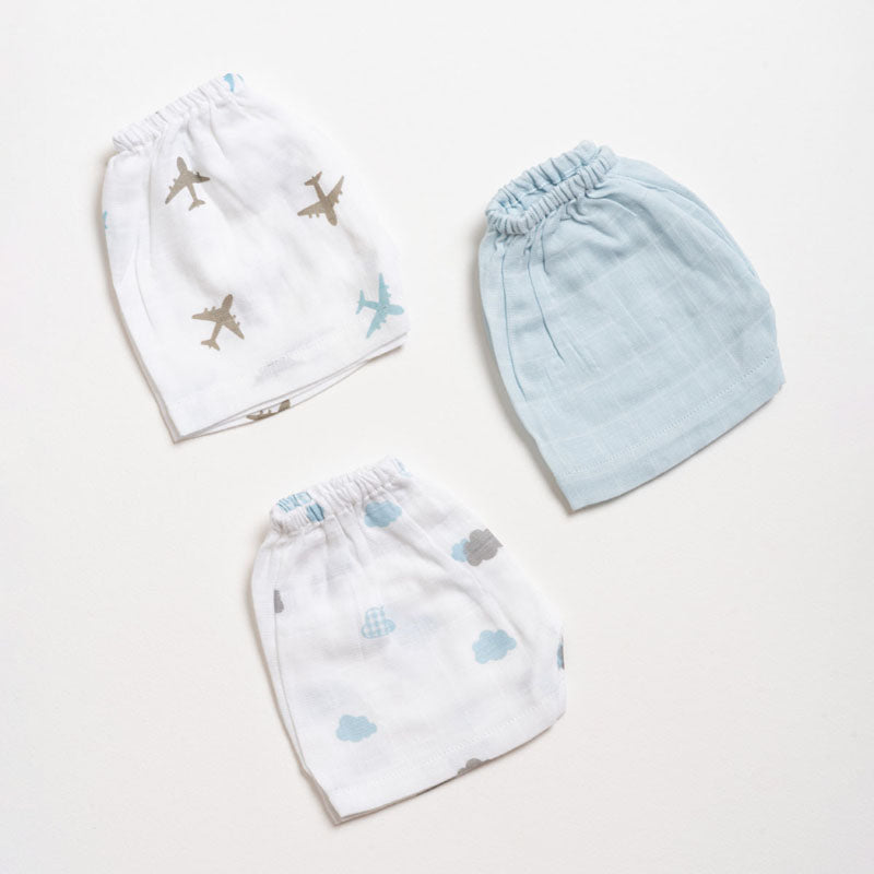 Muslin Shorts - Dream Big (3pcs)