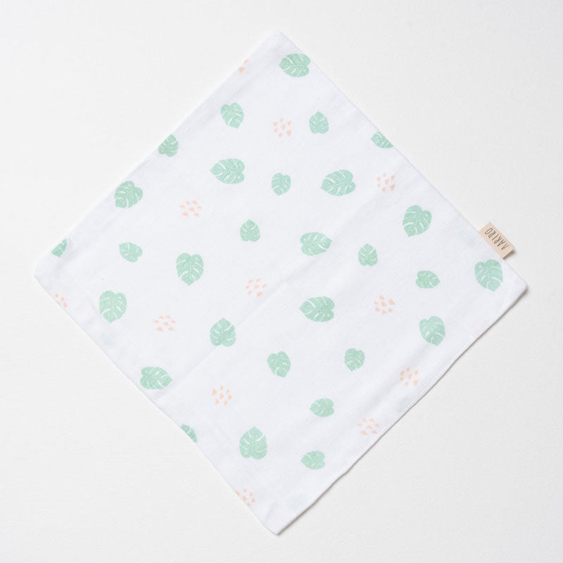 Muslin Washcloth - Tropical Flamingo