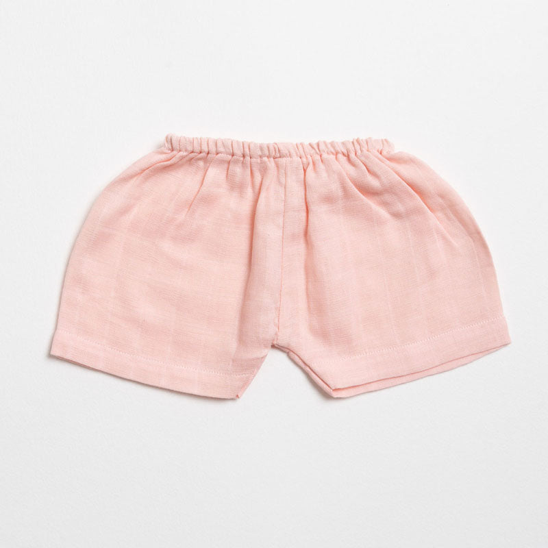 Muslin Shorts - Tropical Flamingo (3pcs)
