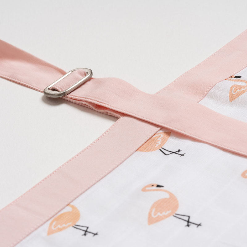 Nursing Apron - Tropical Flamingo