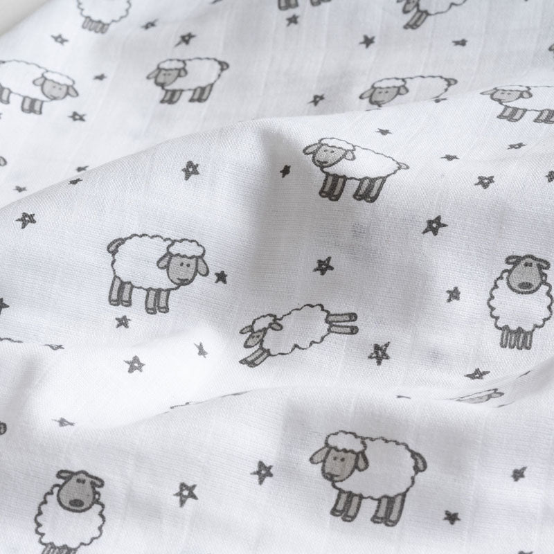 Muslin Swaddle - Counting Sheep