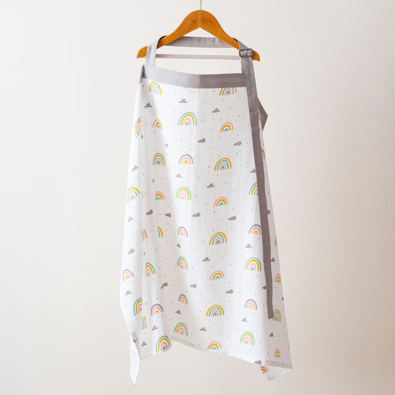 Nursing Apron - Follow the rainbow