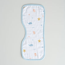 Load image into Gallery viewer, Burp cloth -  Under the Sea
