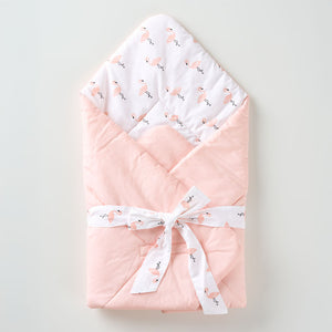 Receiving Blanket - Tropical Flamingo